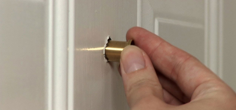 peephole door repair in Homestead